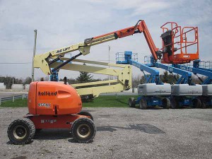 Articulated versus straight booms